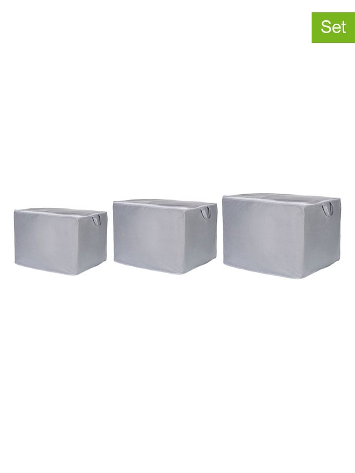 Elizabed Pudełka (3 szt.) w kolorze szarym rozmiar: onesize
