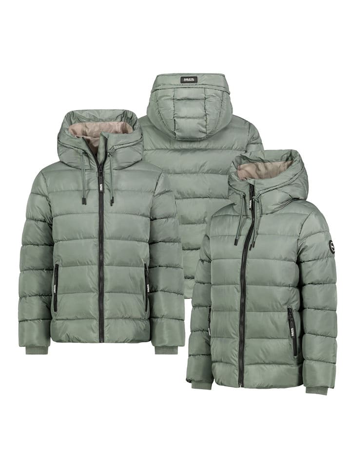 Sublevel Kurtka pikowana w kolorze zielonym rozmiar: M