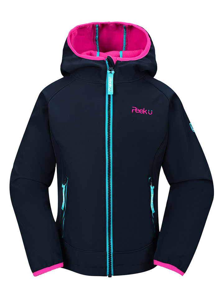 Peek U Kurtka softshellowa "Savana" w kolorze granatowym rozmiar: 116