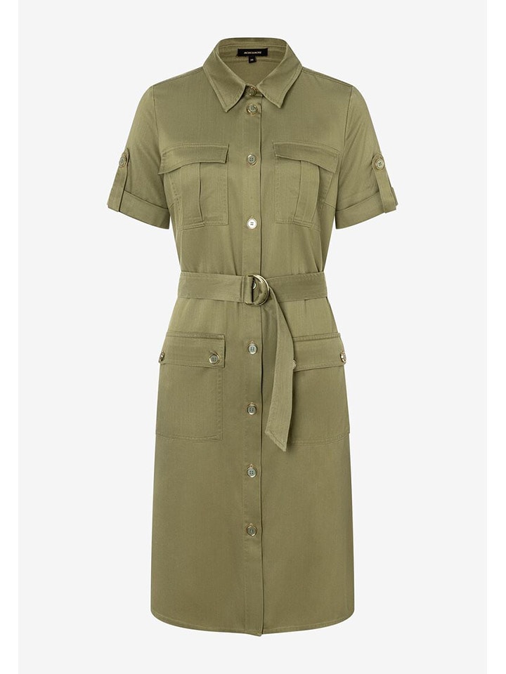 More & More Sukienka w kolorze oliwkowym rozmiar: 40