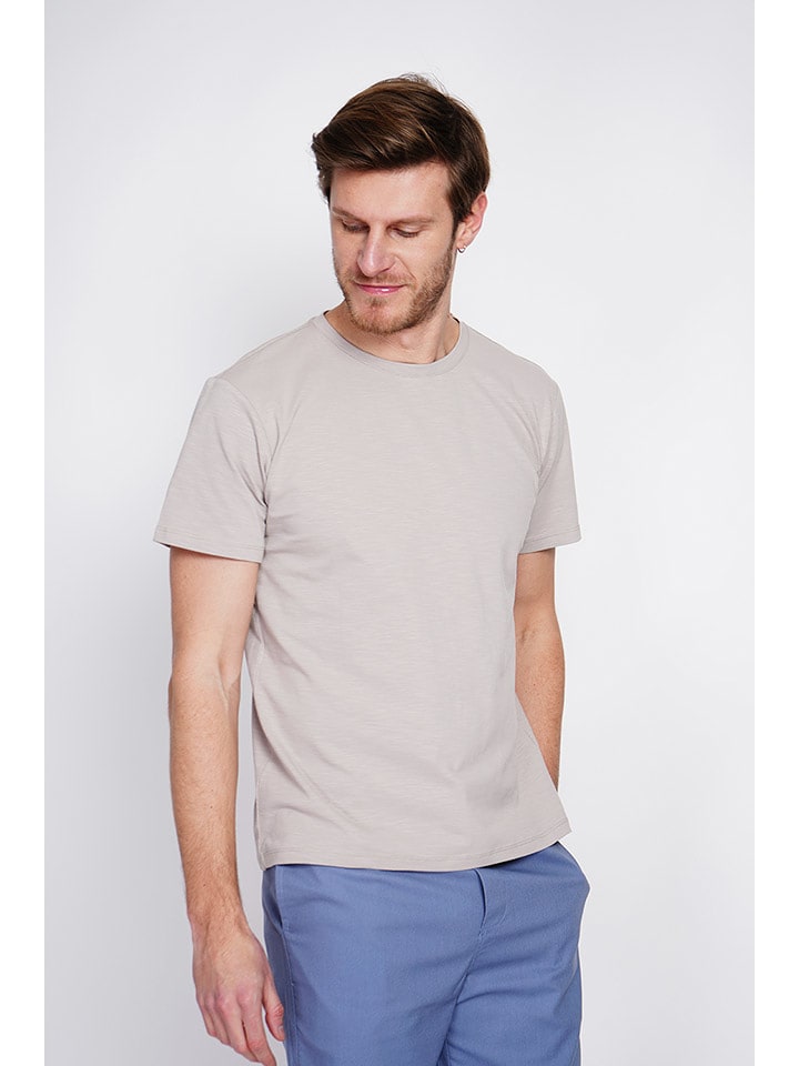 Secret du Lin Koszulka w kolorze kremowym rozmiar: 54