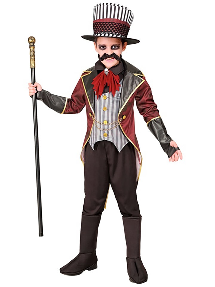 Widmann Kostium w kolorze czarno-czerwonym rozmiar: 158