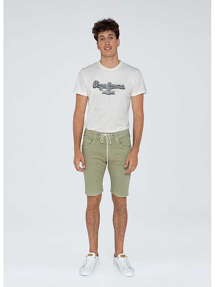 Pepe Jeans Szorty w kolorze khaki rozmiar: W32