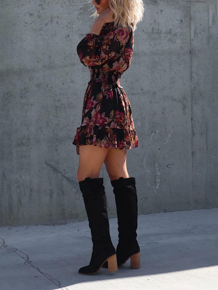 Milan Kiss Sukienka ze wzorem rozmiar: L