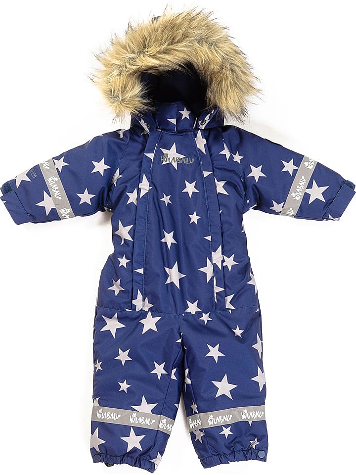 HULABALU Kombinezon zimowy "X-Stars" w kolorze niebieskim rozmiar: 80