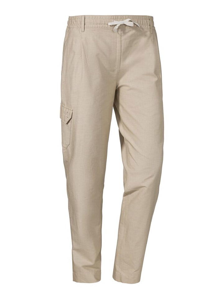 Schöffel Spodnie funkcyjne "Turin" w kolorze beżowym rozmiar: 38