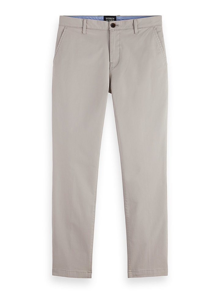Scotch & Soda Spodnie chino w kolorze beżowym rozmiar: W38/L32
