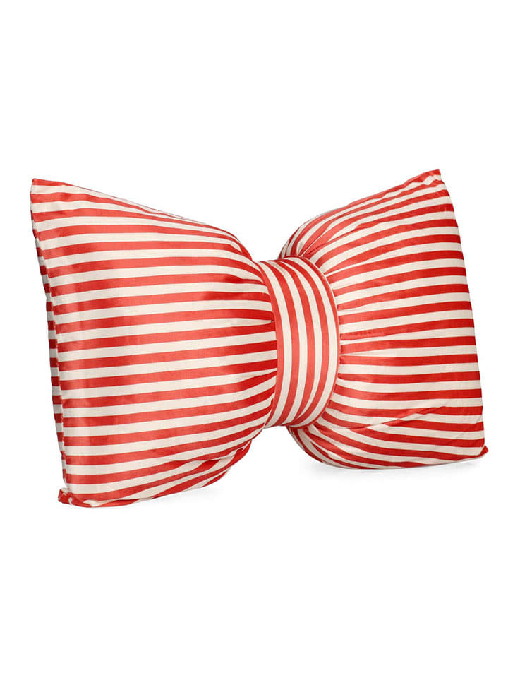 Bizzotto Poduszka "Athel" w kolorze czerwono-białym - 60 x 40 cm rozmiar: onesize