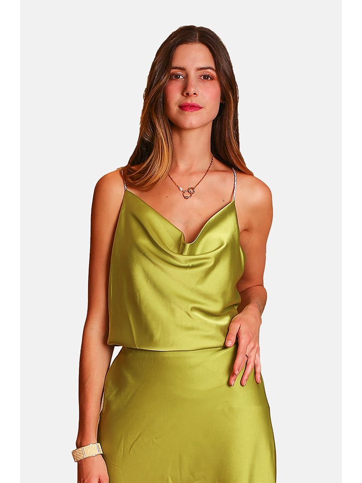 William de Faye Top w kolorze zielonym rozmiar: 40