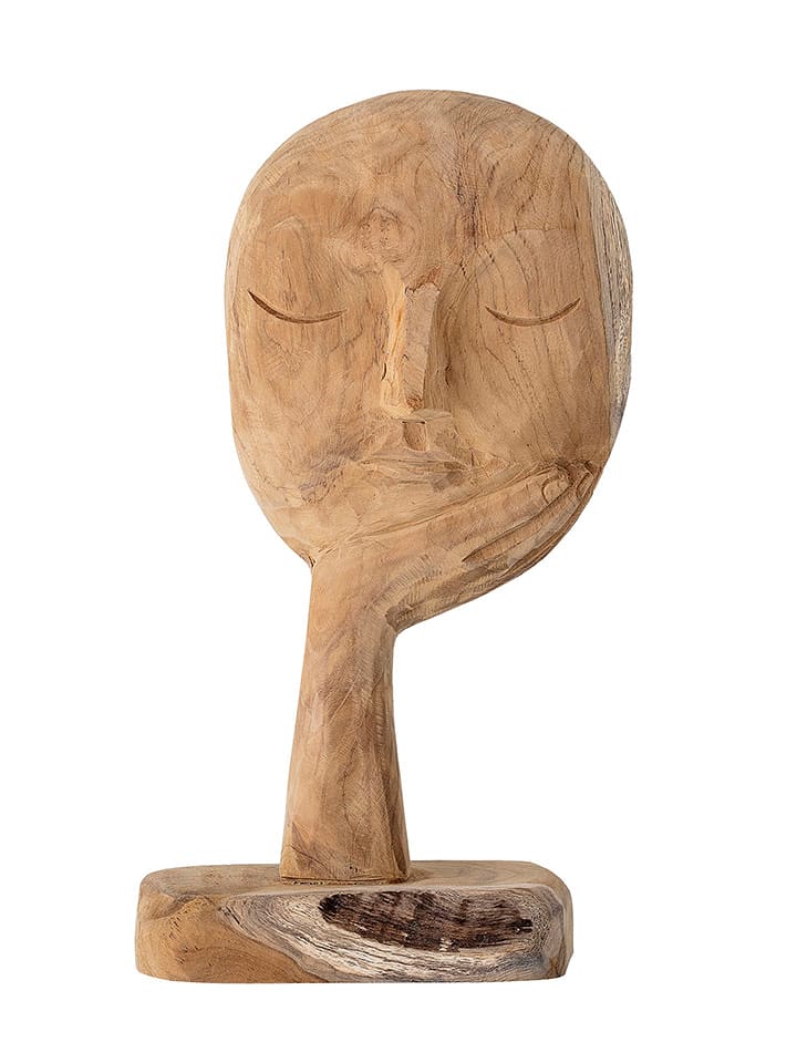 Bloomingville Dekoracja "Cacia" w kolorze jasnobrązowym - wys. 35 cm rozmiar: onesize