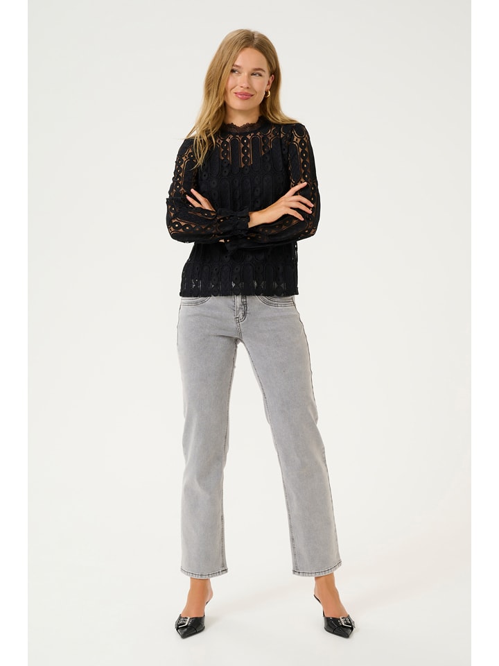 Kaffe Bluzka w kolorze czarnym rozmiar: 36