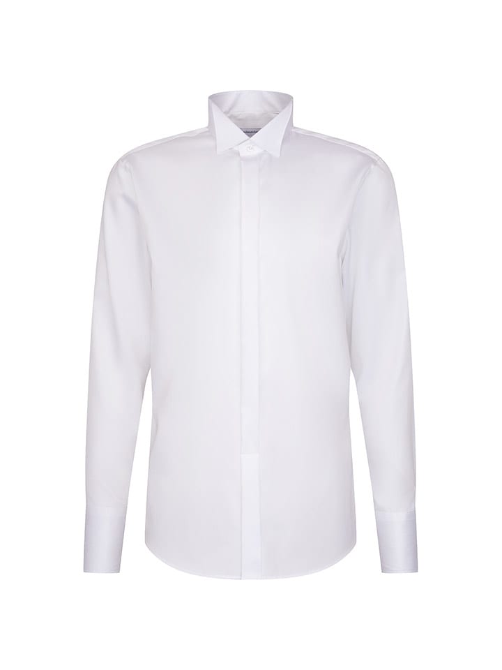 Seidensticker Koszula w kolorze białym rozmiar: 40