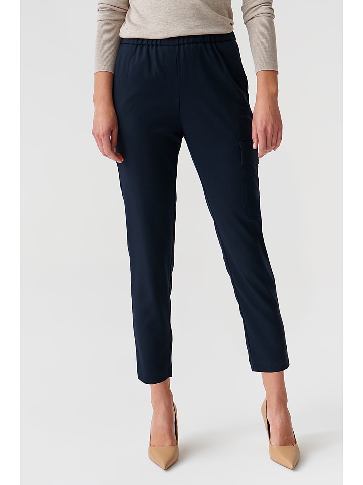 TATUUM Spodnie w kolorze granatowym rozmiar: 44