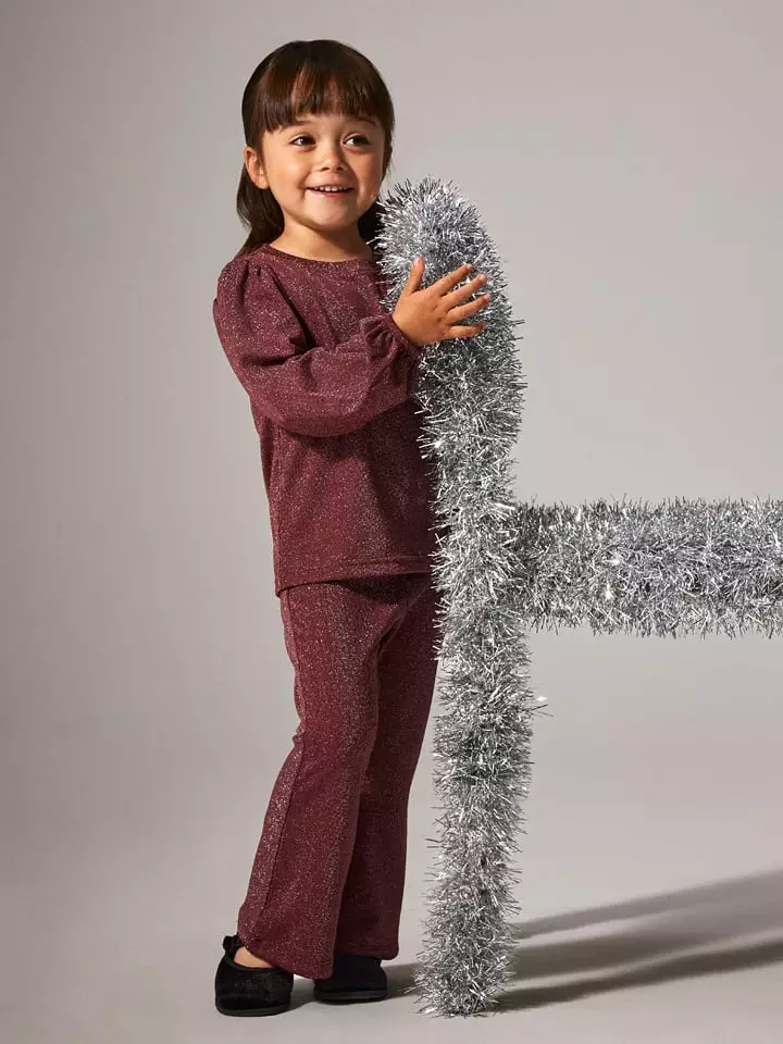 name it Legginsy "Roisin" w kolorze czerwonym rozmiar: 104