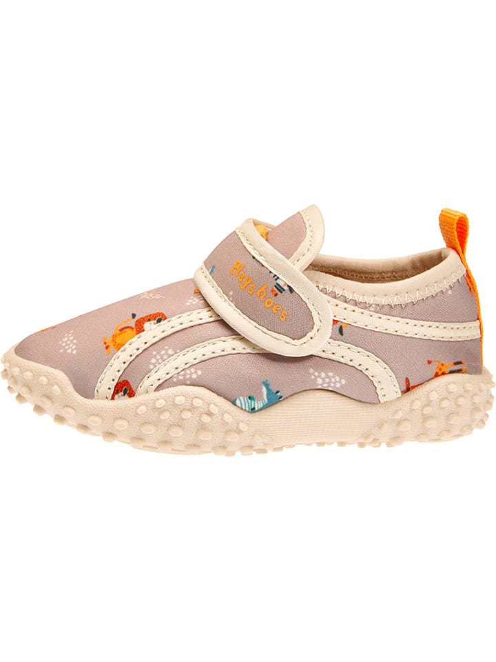 Playshoes Buty kąpielowe w kolorze beżowym rozmiar: 26/27