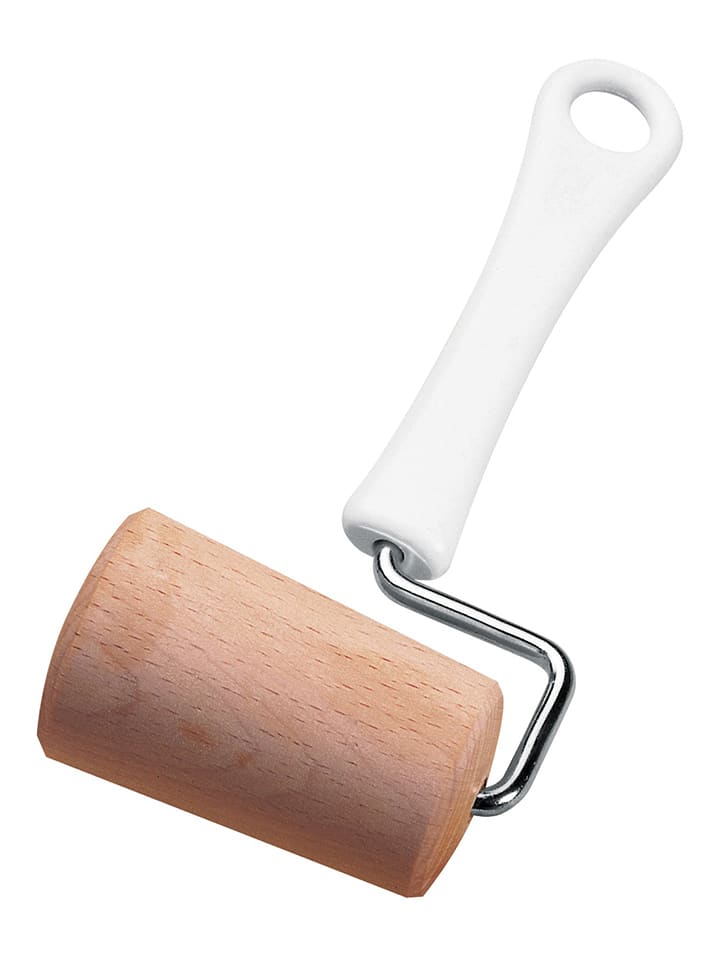 Zenker Wałek w kolorze jasnobrązowo-białym do ciasta - dł. 19 cm rozmiar: onesize