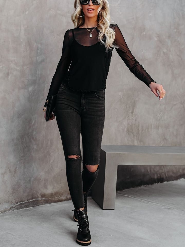 Milan Kiss Bluzka w kolorze czarnym rozmiar: M