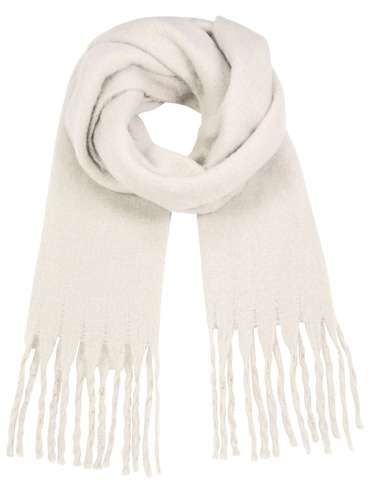 Eight2Nine Szal w kolorze kremowym rozmiar: onesize