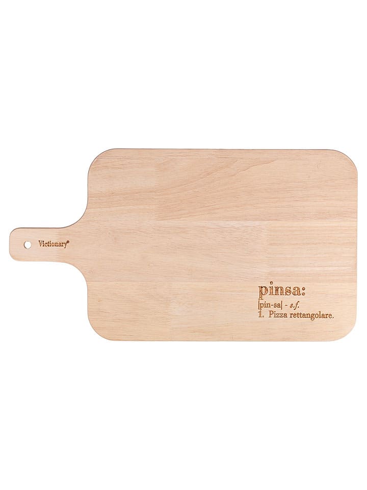 Villa d´Este Deska "Victionary" w kolorze beżowym do krojenia - 25 x 45 cm rozmiar: onesize