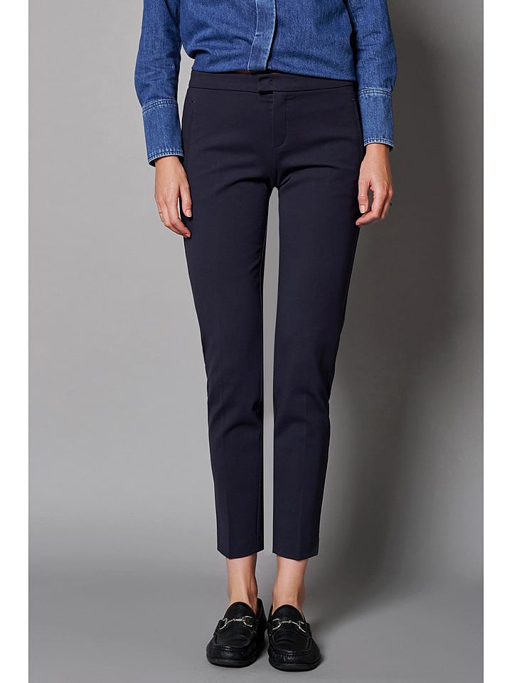 Rosner Spodnie w kolorze granatowym rozmiar: 46/L30