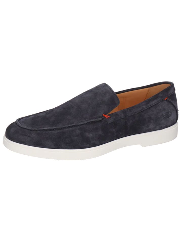 MELVIN & HAMILTON Skórzane mokasyny "Drake 2" w kolorze granatowym rozmiar: 39