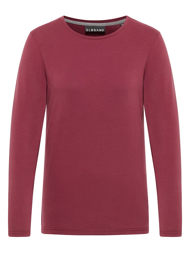 ELBSAND Koszulka "Sanne" w kolorze czerwonym rozmiar: L