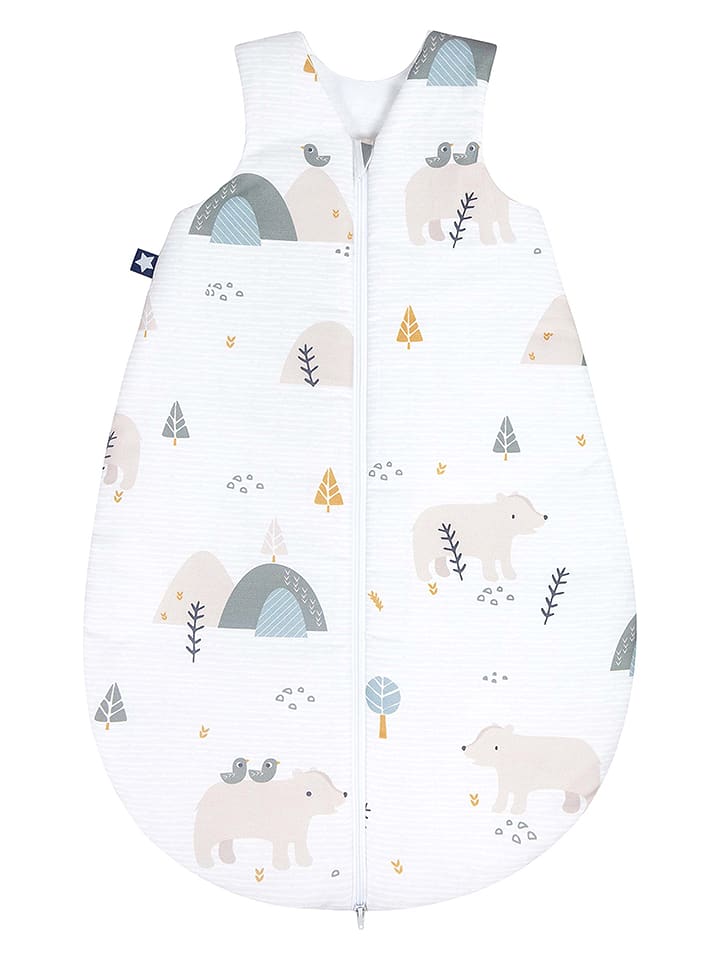 Julius Zöllner Śpiworek letni "Mountain Bear" w kolorze jasnoróżowym rozmiar: 90 cm