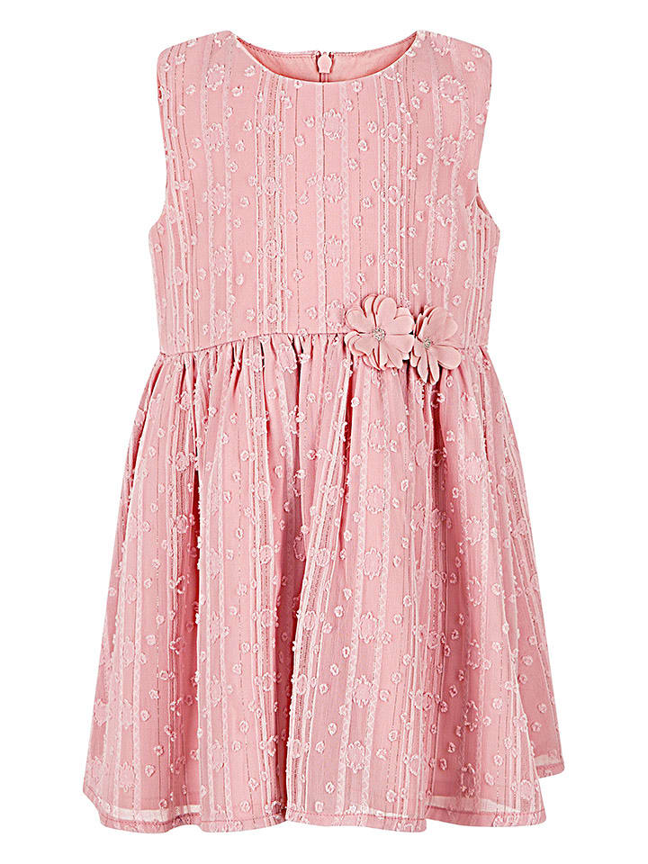 happy girls by Eisend Sukienka w kolorze szaroróżowym rozmiar: 104