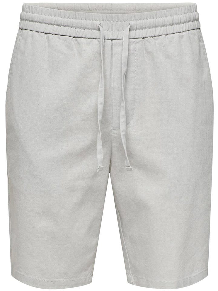 ONLY & SONS Szorty w kolorze jasnoszarym rozmiar: XL