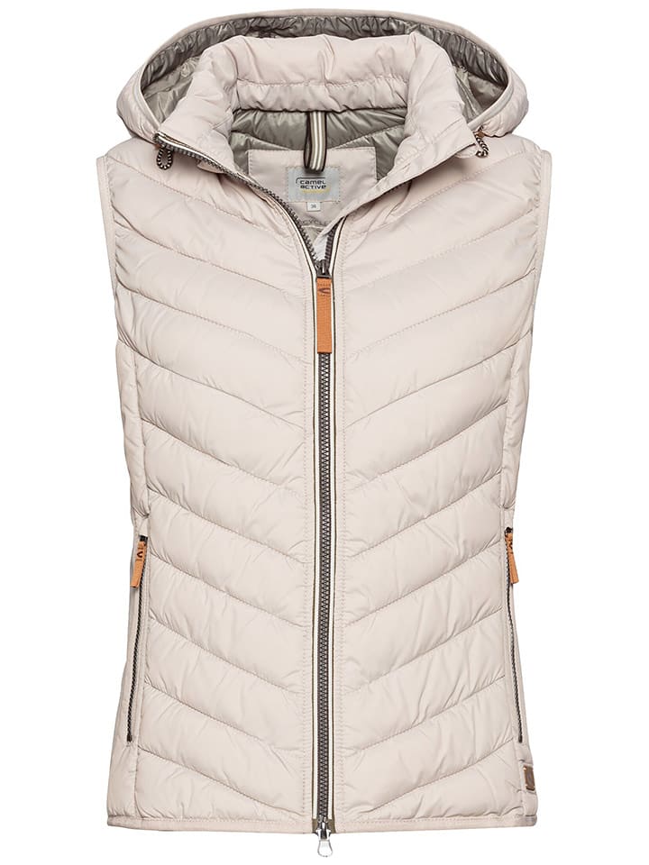 Camel Active Kamizelka w kolorze kremowym rozmiar: 46