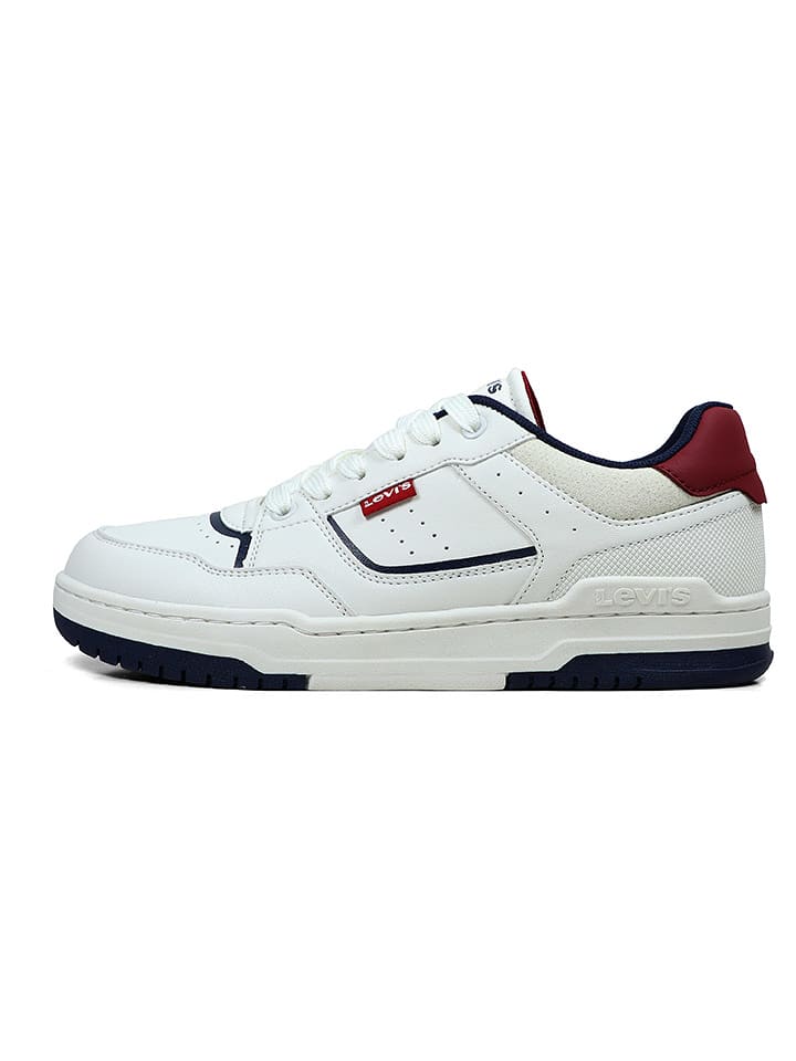 Levi´s Sneakersy "John" w kolorze biało-granatowym rozmiar: 37