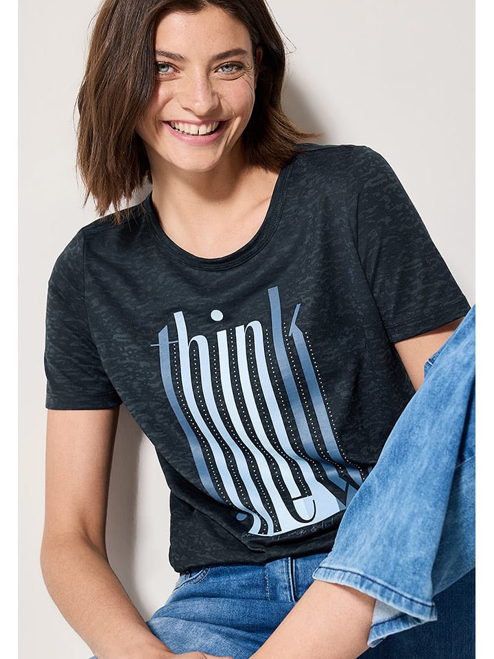 Cecil Koszulka w kolorze granatowym rozmiar: S