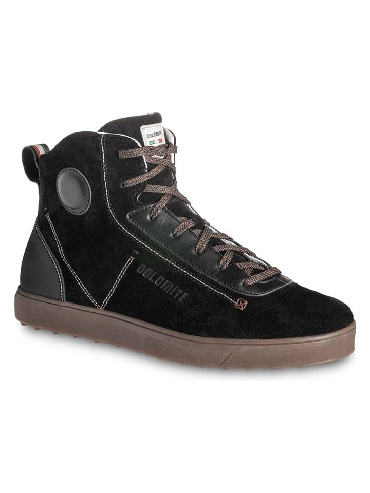 DOLOMITE Skórzane sneakersy "Sorapis" w kolorze czarnym rozmiar: 38 2/3