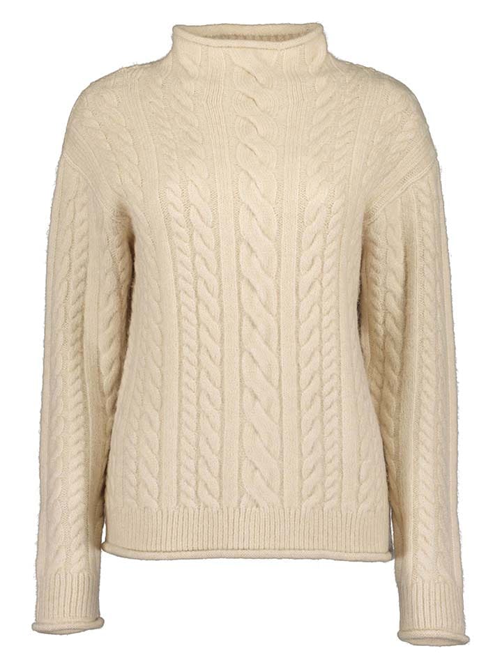 Blue Seven Sweter w kolorze beżowym rozmiar: 42