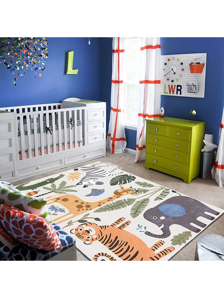 Mioli Dywan w kolorze kremowym ze wzorem rozmiar: 120x180 cm