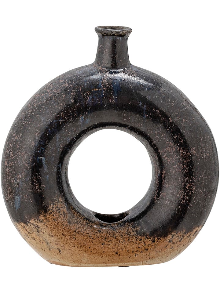 Bloomingville Wazon "Baldvin" w kolorze brązowym - 18 x 19,5 cm rozmiar: onesize