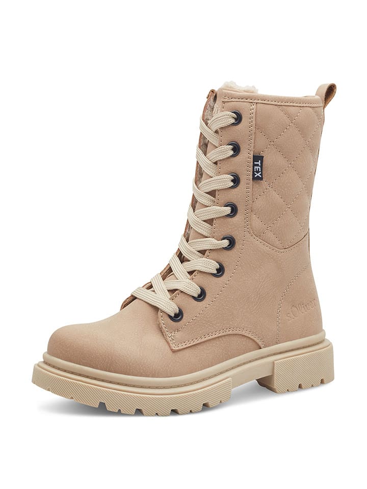 s.Oliver Kozaki w kolorze beżowym rozmiar: 38