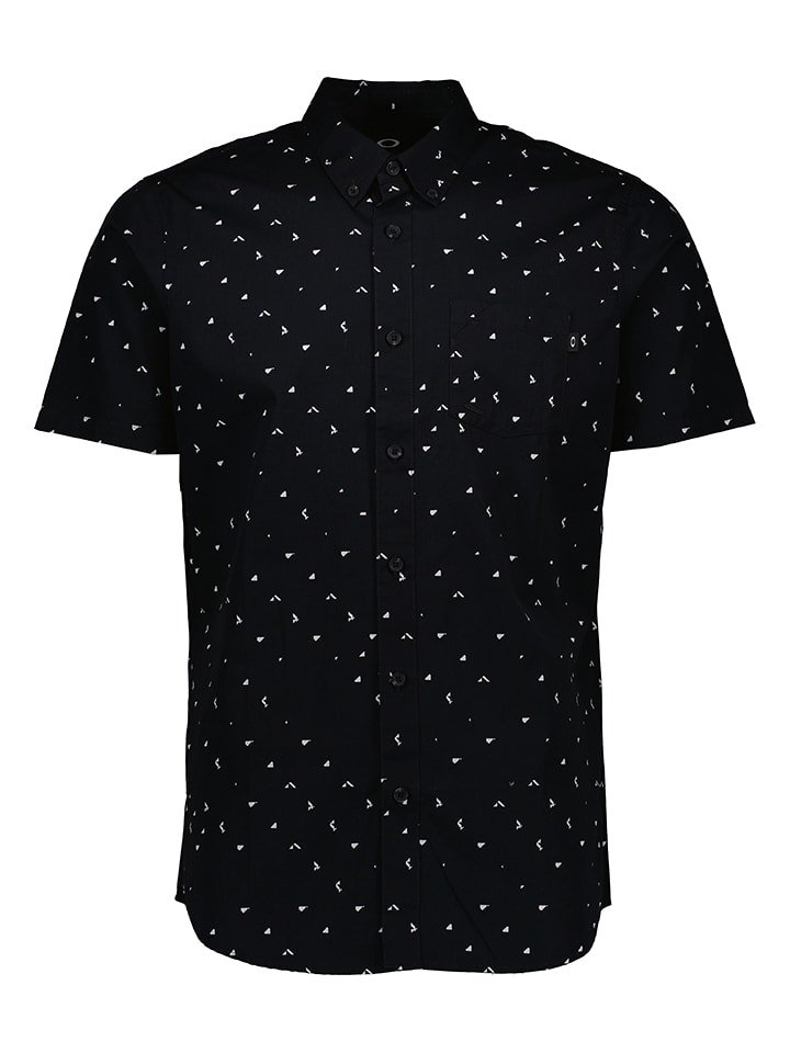 Oakley Koszula "Splash" - Slim fit - w kolorze czarnym rozmiar: M