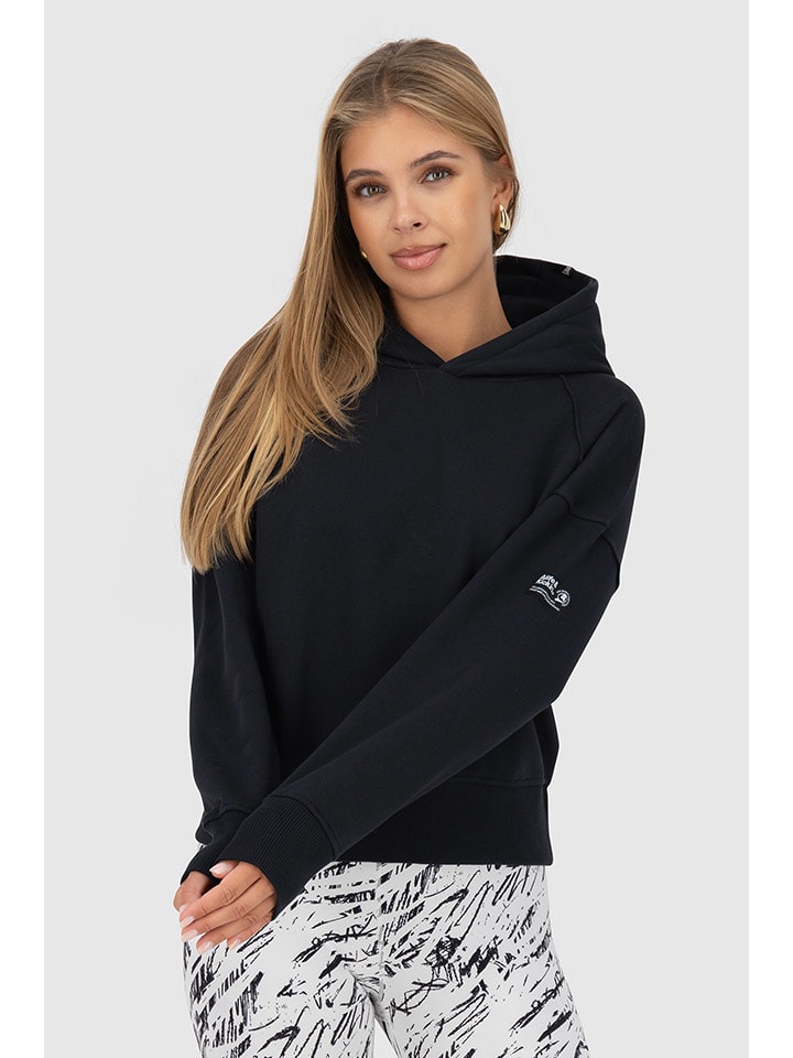 alife and kickin Bluza "Jessy" w kolorze czarnym rozmiar: S