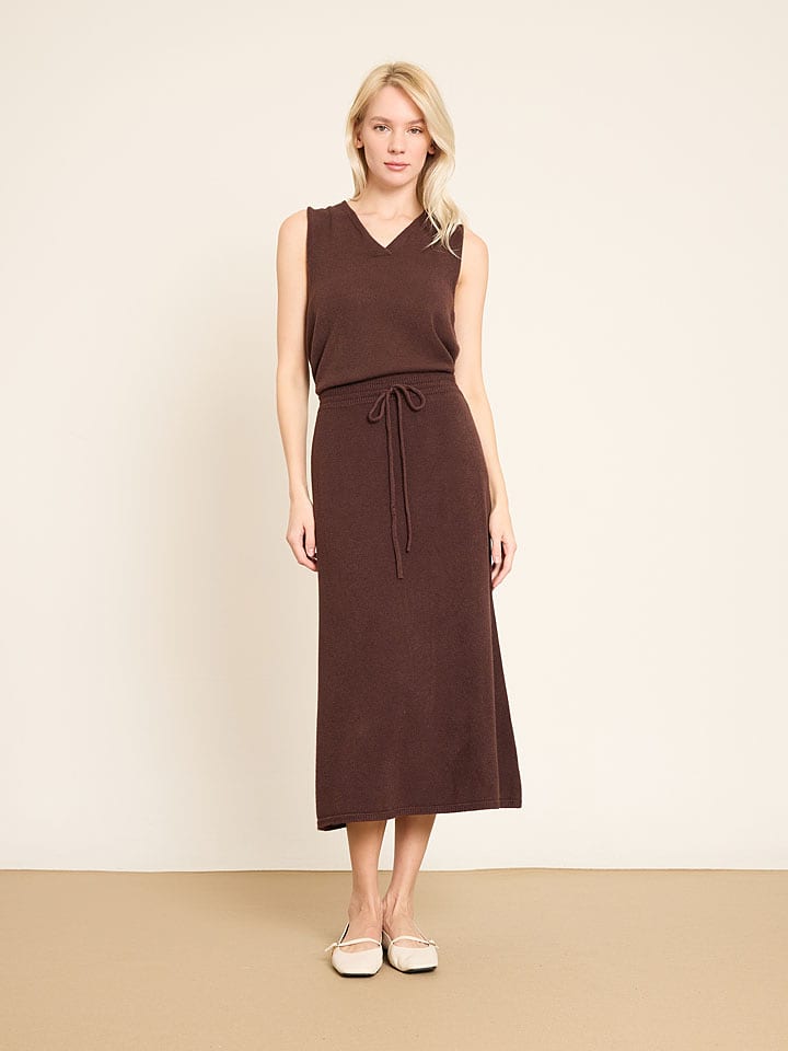 BGN Spódnica w kolorze brązowym rozmiar: 38