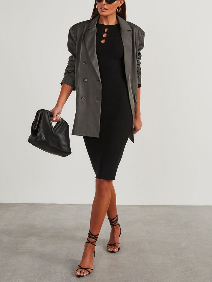 LA Angels Sukienka w kolorze czarnym rozmiar: S