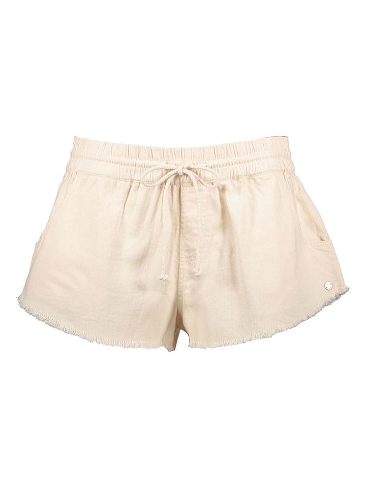 Roxy Szorty w kolorze beżowym rozmiar: M