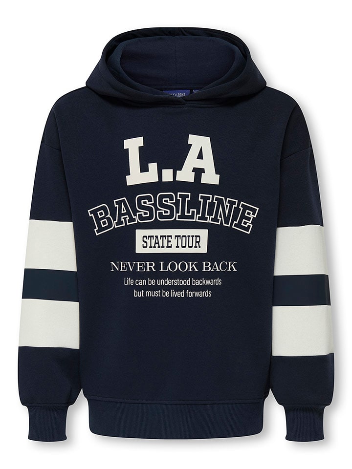 Only&Sons Bluza "Cater" w kolorze granatowym rozmiar: 122/128