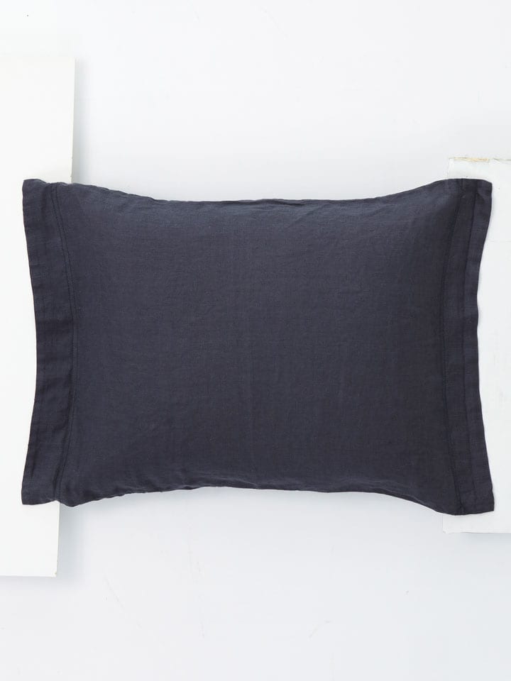 Ellos Home Poszewka "Candice" w kolorze granatowym na poduszkę rozmiar: 50x60 cm