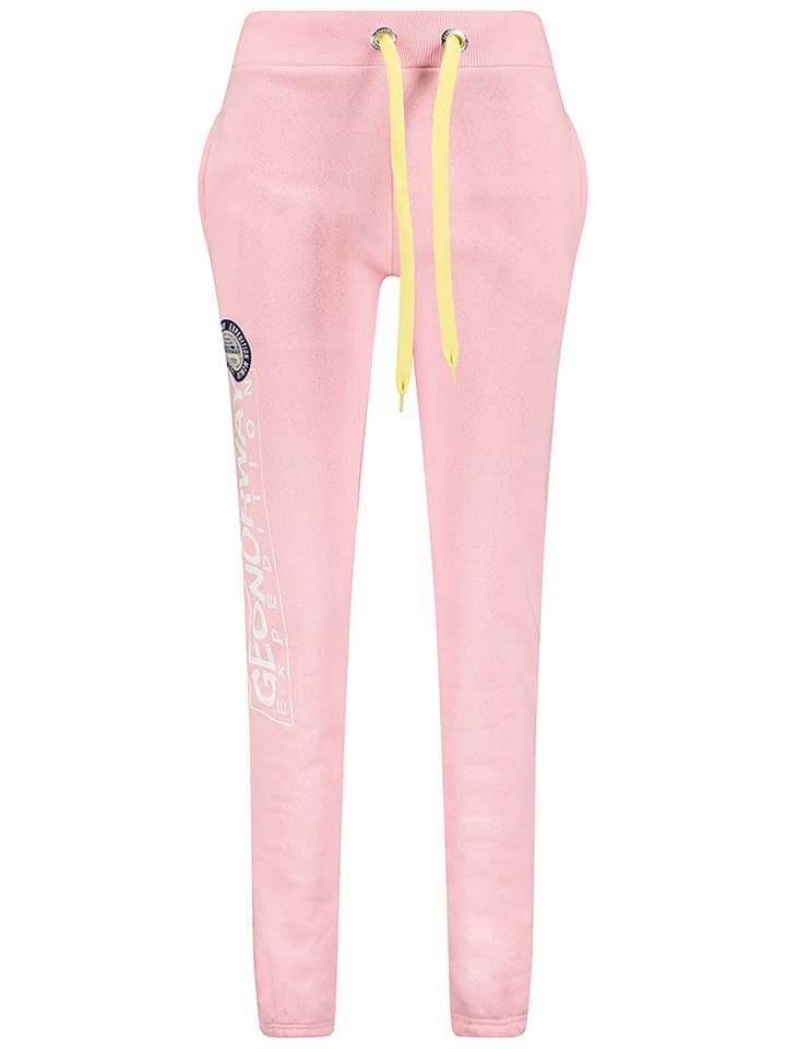 Geographical Norway Spodnie dresowe "Mweny" w kolorze jasnoróżowym rozmiar: S