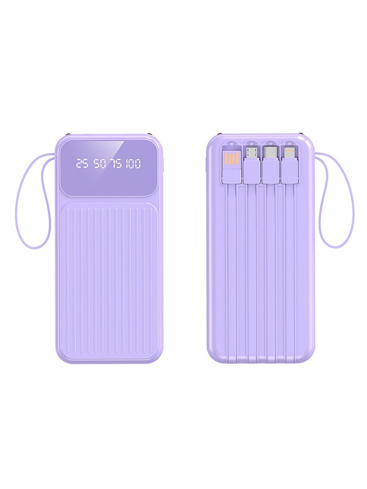 SmartCase Powerbank w kolorze fioletowym - 30.000 mAh rozmiar: onesize