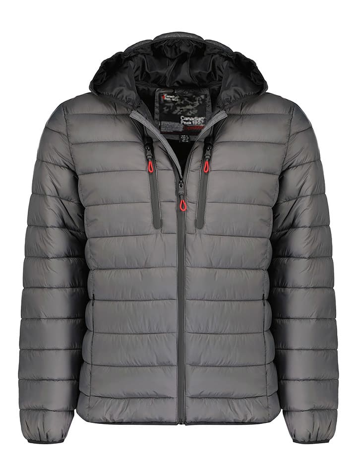 Canadian Peak Kurtka pikowana "Alareak" w kolorze szarym rozmiar: 164