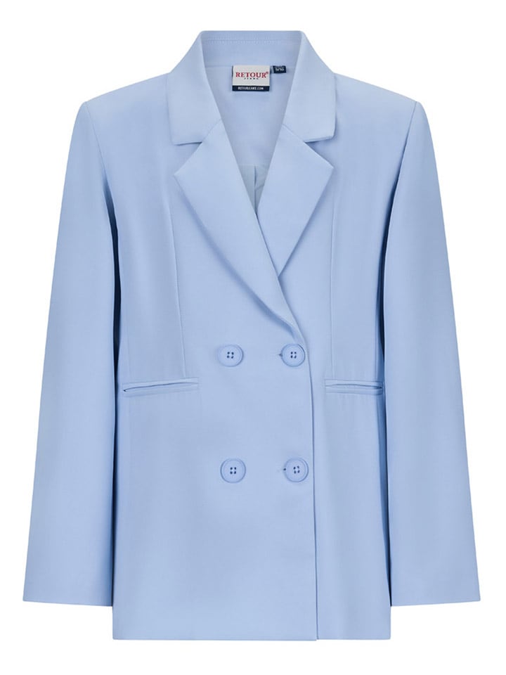 Retour Płaszcz przejściowy "Dolores" w kolorze błękitnym rozmiar: 122/128