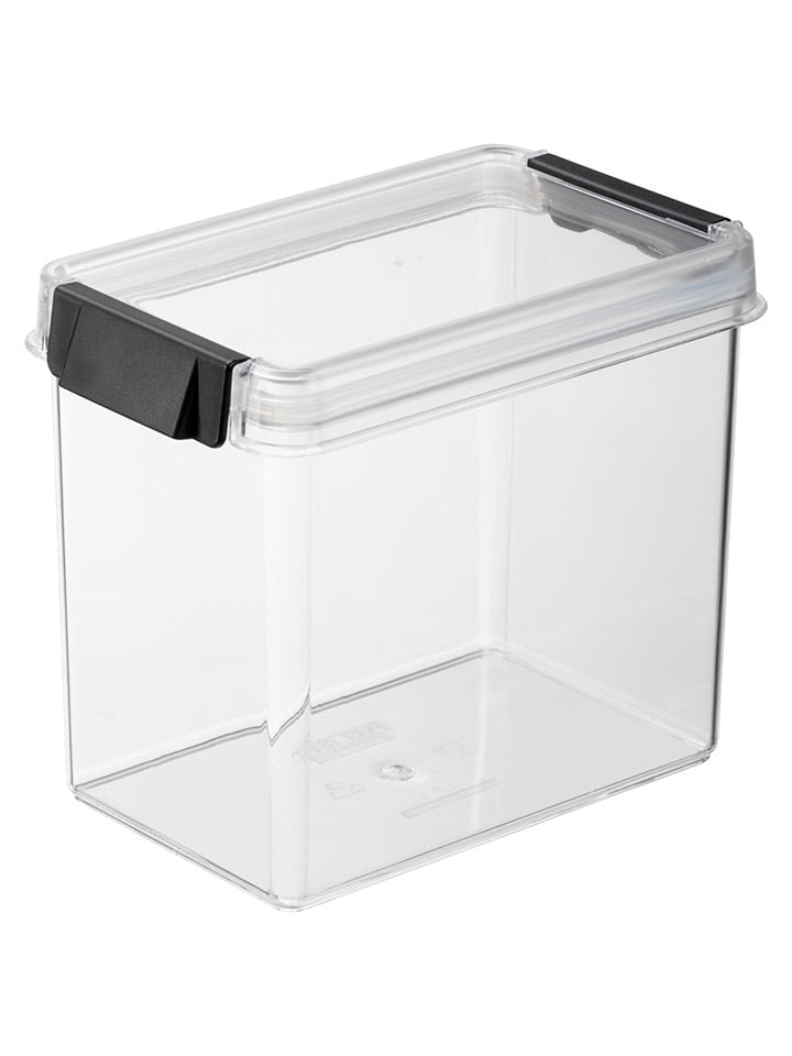 Plast Team Pojemnik w kolorze czarnym - 16,8 x 14,5 x 10,9 cm rozmiar: onesize