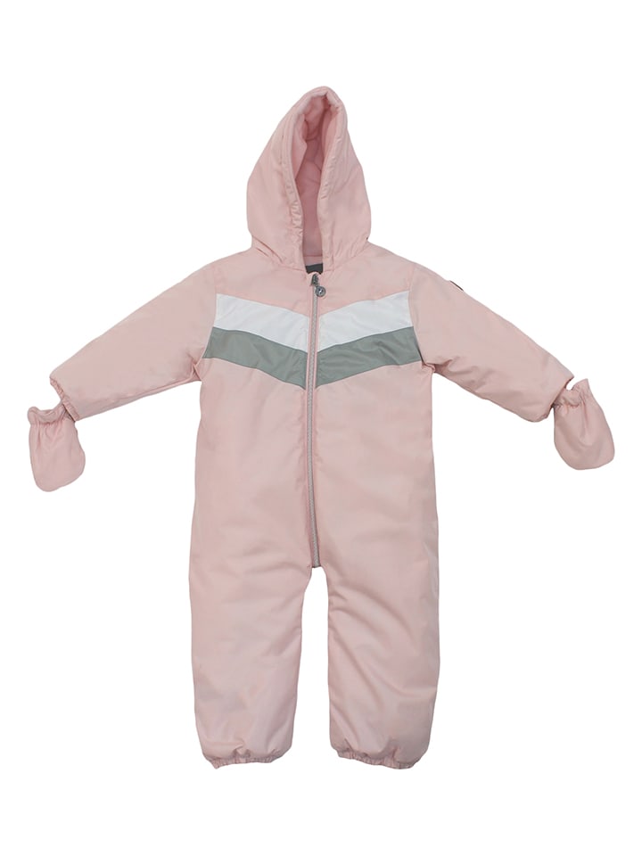Peak Mountain Kombinezon narciarski w kolorze jasnoróżowym rozmiar: 80